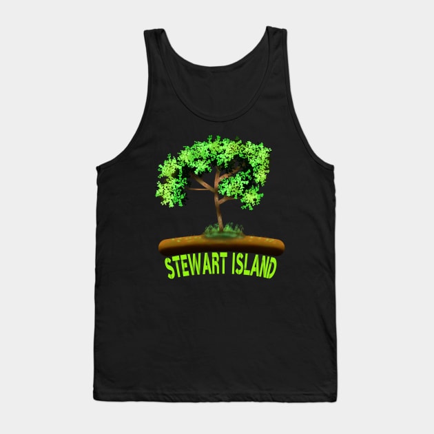 Stewart Island, Rakiura Stewart Island Tank Top by MoMido